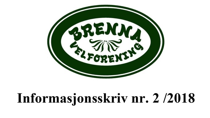 Informasjonsskriv nr. 2 2018